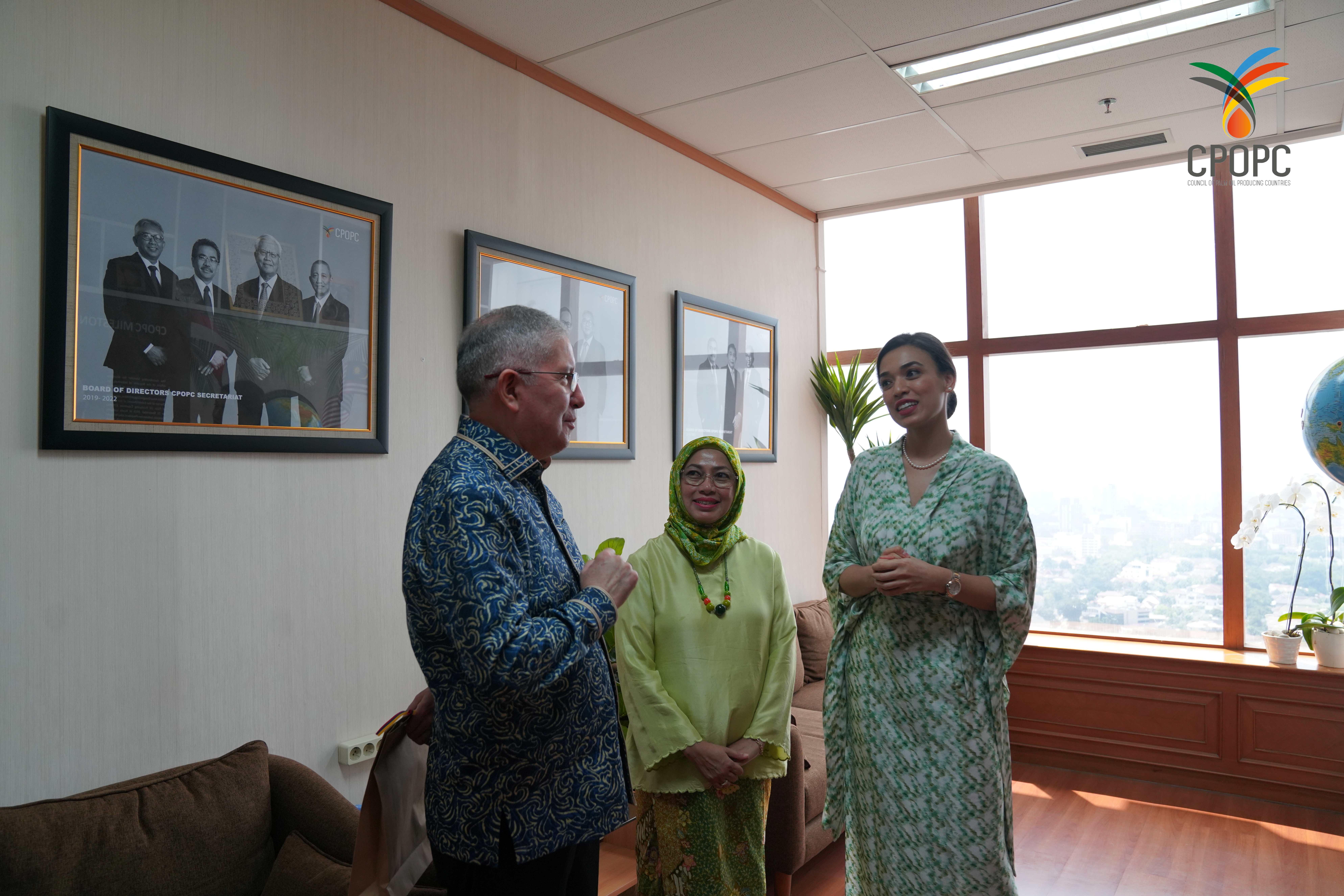 Courtesy Call with Ambassador of Ecuador to Indonesia, H.E Luis Arellano Jibaja CPOPC.net